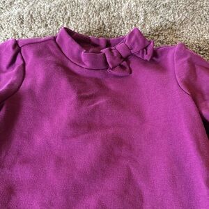 Janie and Jack top with fur at the bottom